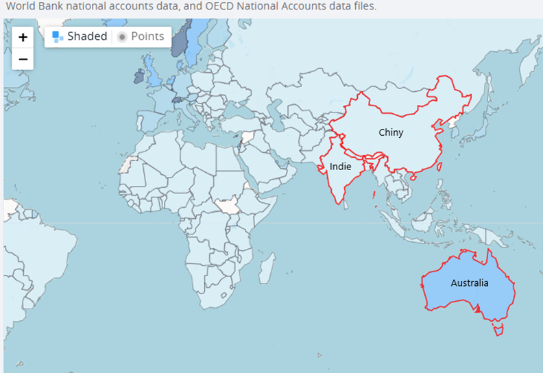 Mapa-ekonomiczna-z-zaznaczonymi-granicami-Australii-Chin-i-Indii-na-tle-danych-z-Banku-Swiatowego-i-OECD